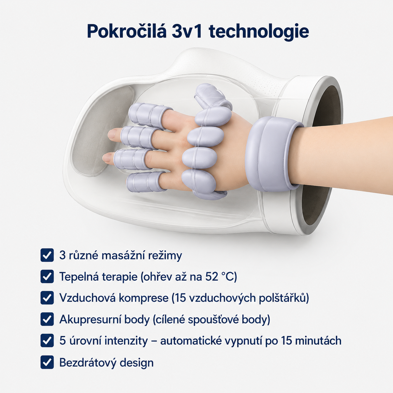 HandMotion® – Ruční masér 3v1