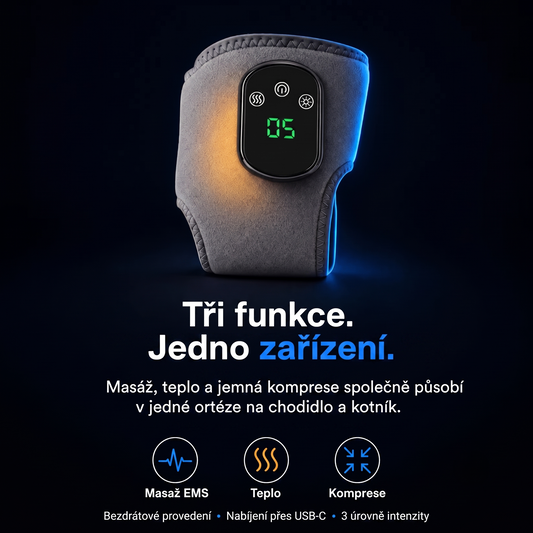 FootMotion Pro® – Terapeutický masážní přístroj na nohy 3v1