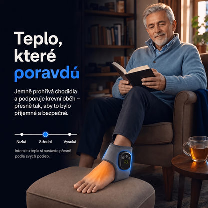 FootMotion Pro® – Terapeutický masážní přístroj na nohy 3v1
