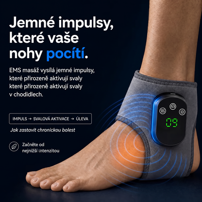 FootMotion Pro® – Terapeutický masážní přístroj na nohy 3v1