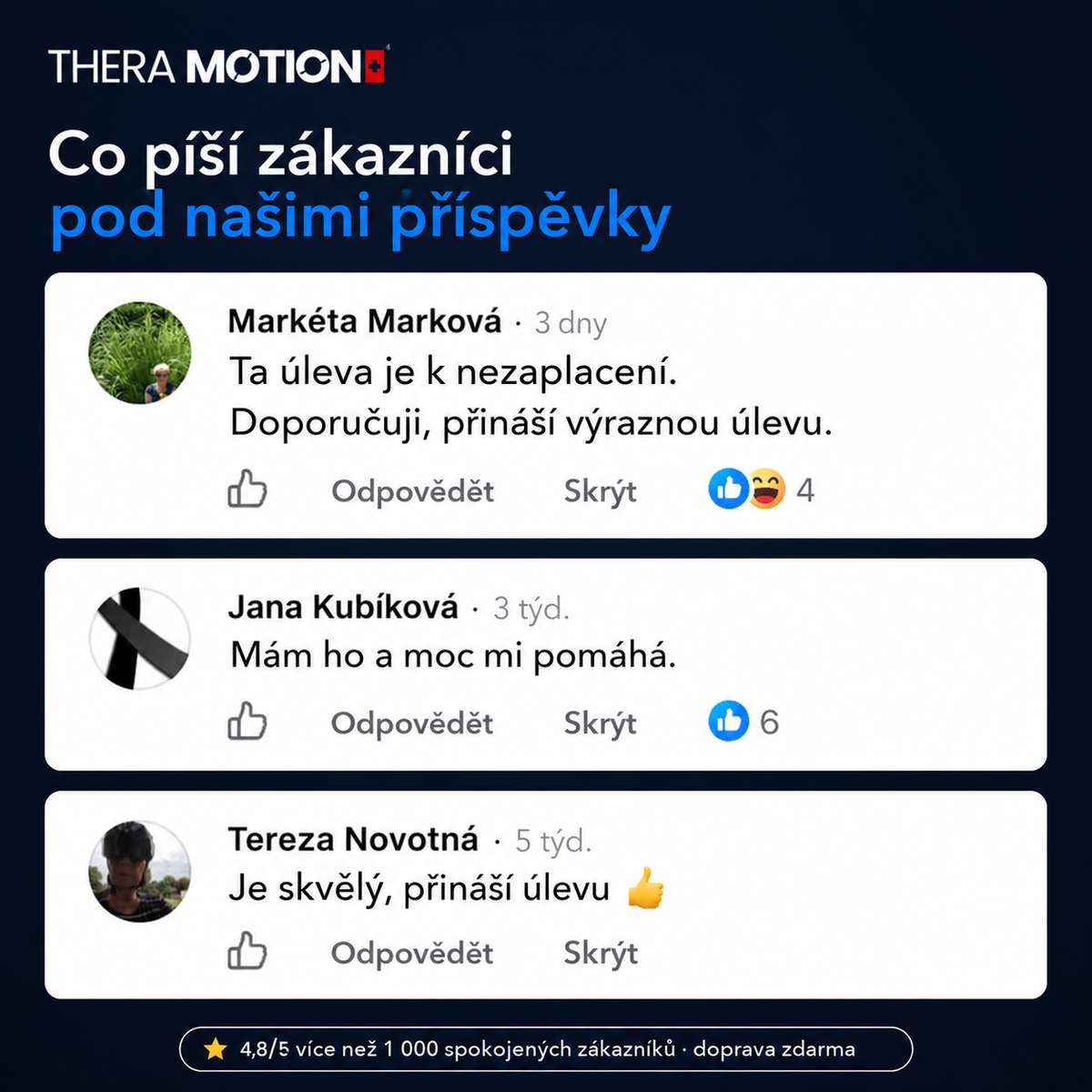 ArmMotion PRO® – zkušenosti zákazníků v češtině