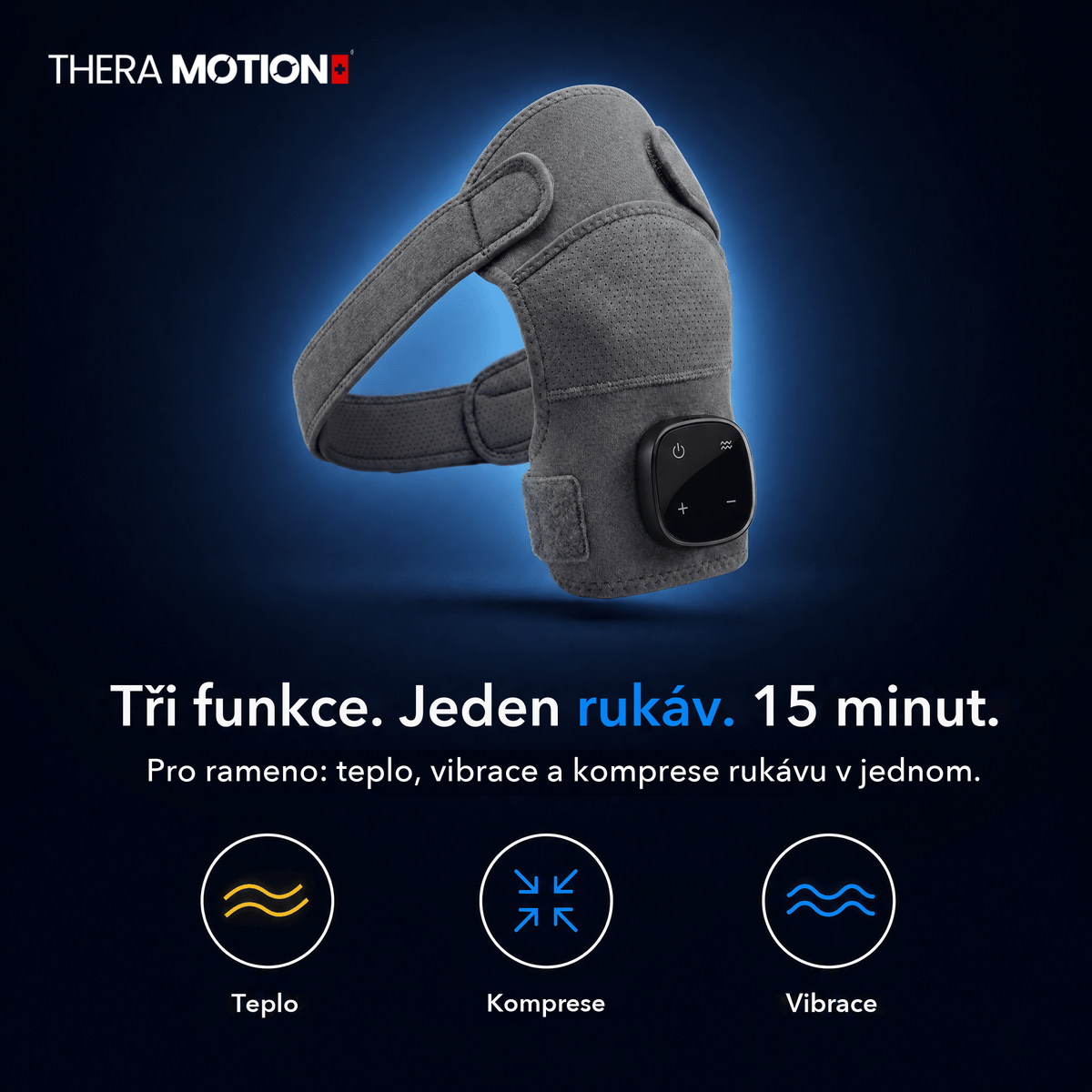 ArmMotion PRO® – masážní přístroj na rameno 3v1