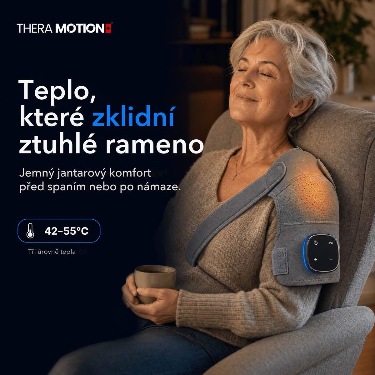 ArmMotion PRO® – masážní přístroj na rameno 3v1
