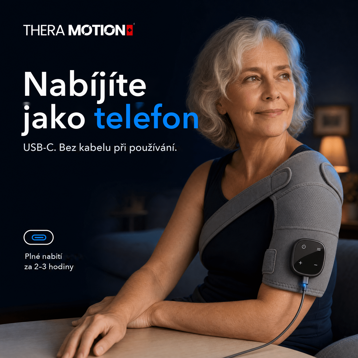 ArmMotion PRO® – masážní přístroj na rameno 3v1